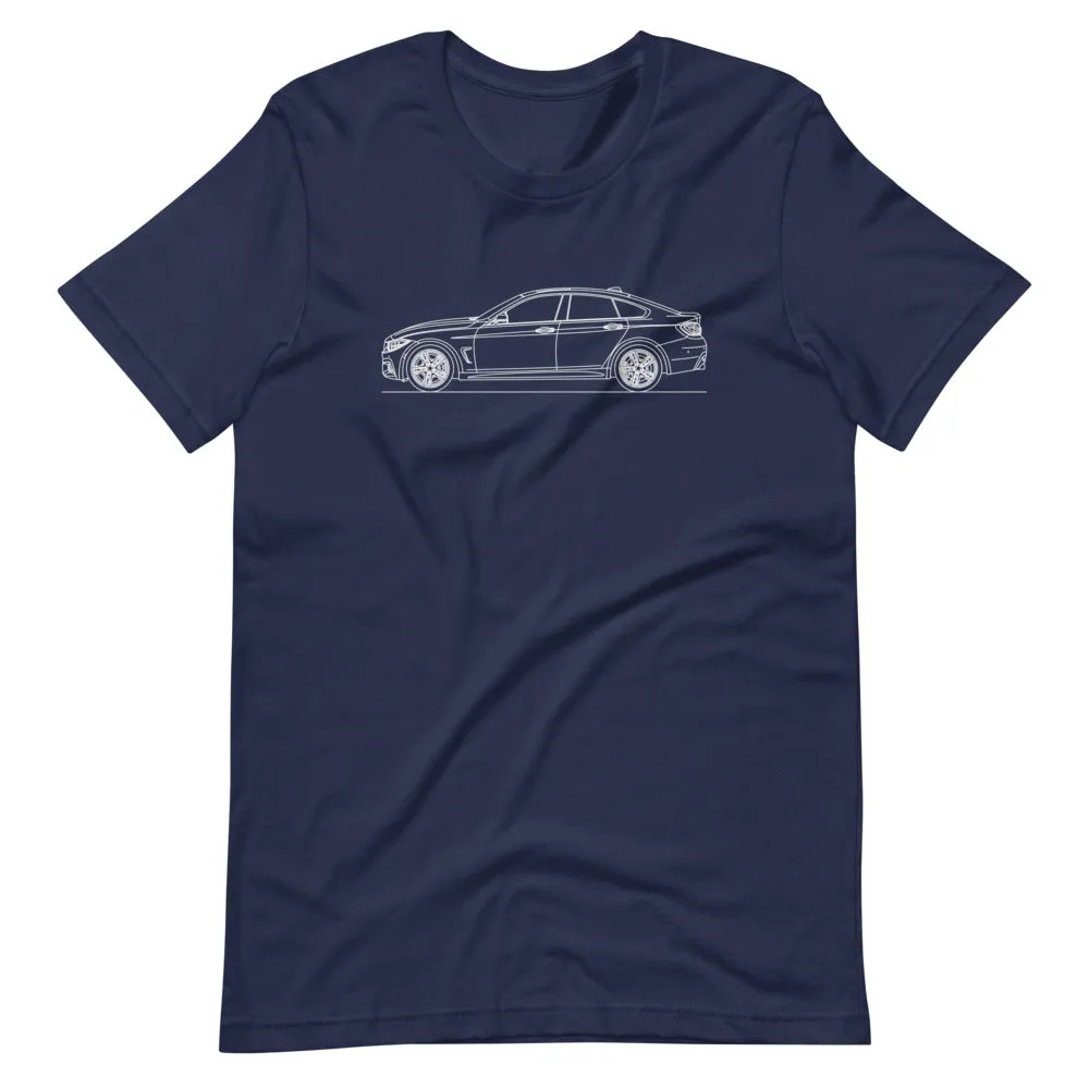 BMW F36 4 Series M-Sport silhouette T-shirt