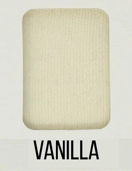 Vanilla - LUXE Solids FRENCH TERRY - 1/2 Metre